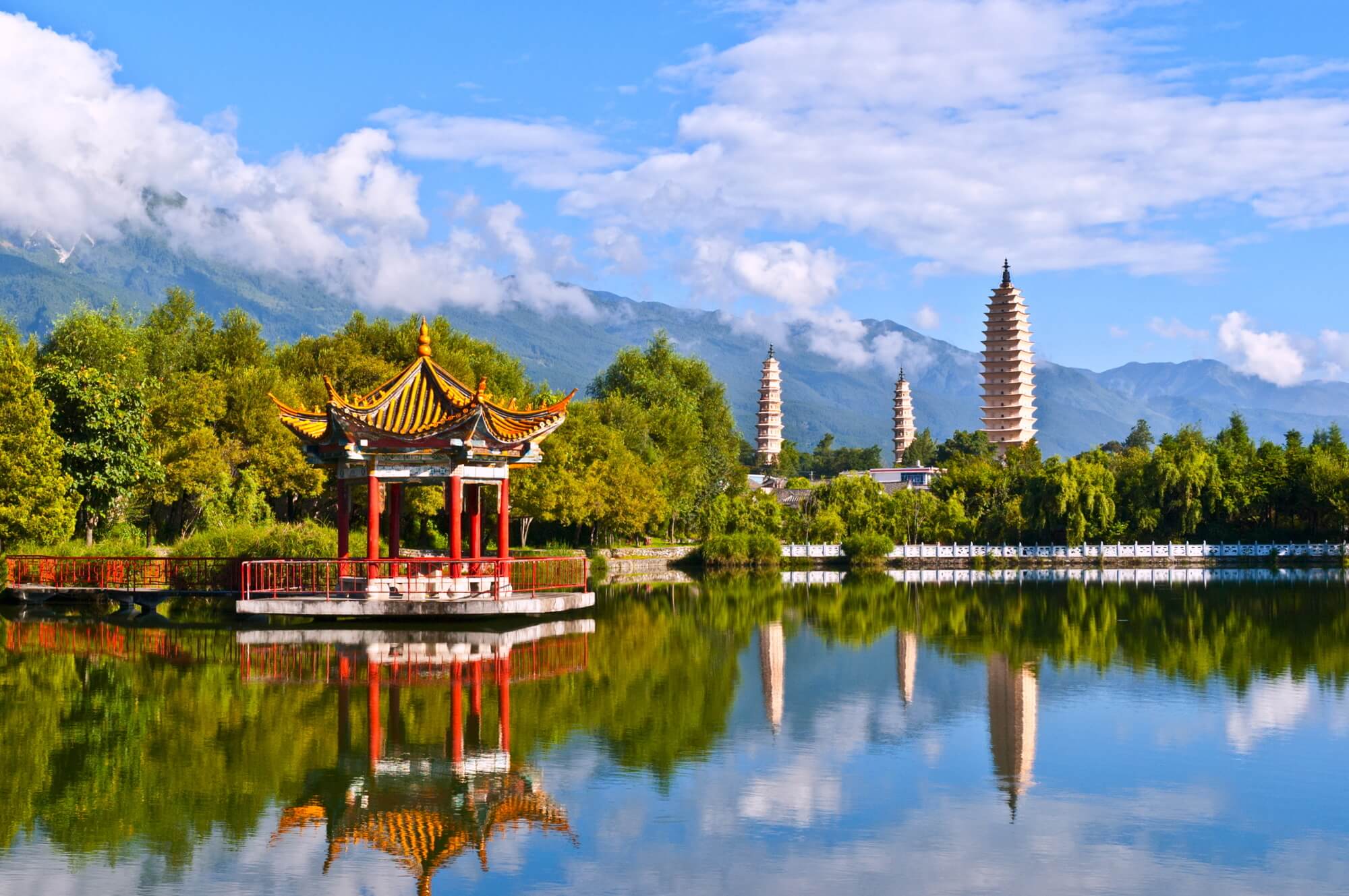 Dali-pagody-Chiny
