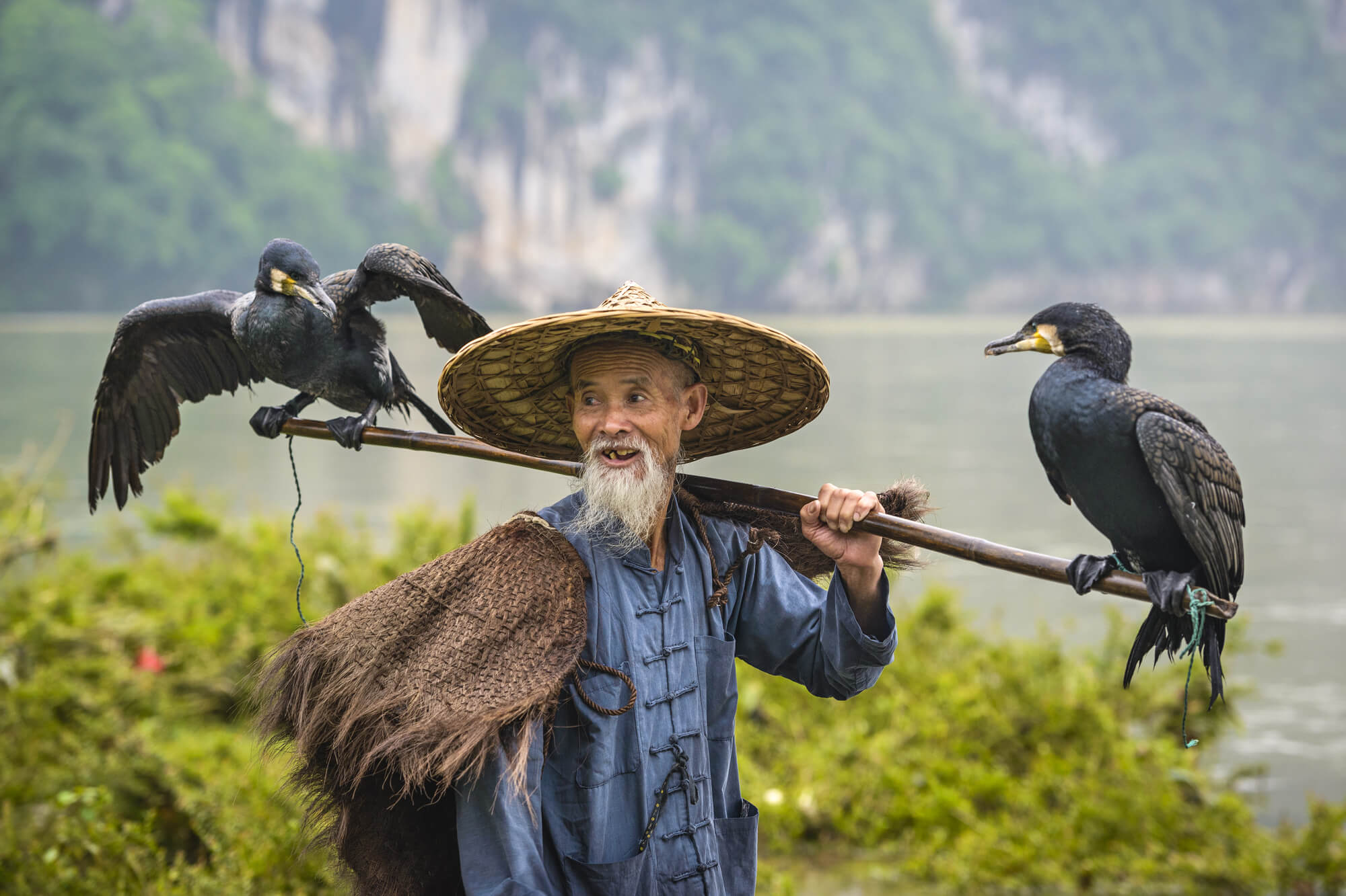 Polowanie-z-kormoranami-Chiny