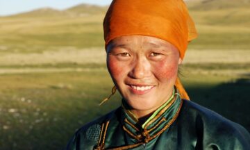 folklor kultura kobieta mongolia