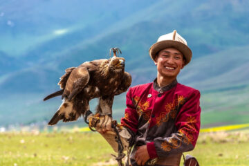 polowanie z orłem kirgistan
